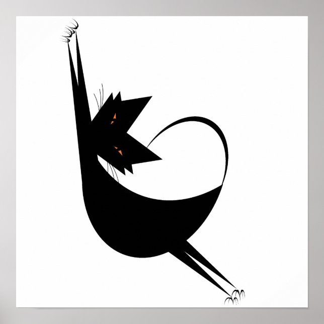 Stretchy Cat Poster (Vorne)