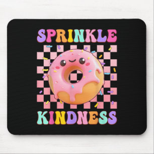 Streue Freundlichkeit Groovy Donut Doughnut Liebha Mousepad