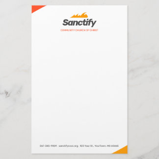 Streufeuer Briefpapier