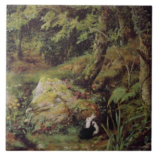 Streukaninchen Fliese