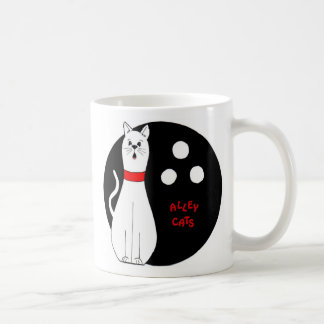 streunende Katze, streunende Katze Kaffeetasse