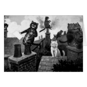 Streunende Katzen von Louis Wain