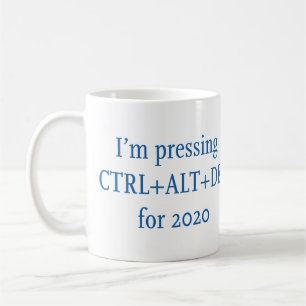 STRG + ALT + DEL 2020 KAFFEETASSE