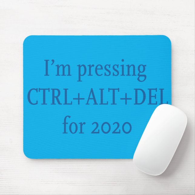 STRG + ALT + DEL 2020 MOUSEPAD (Mit Mouse)