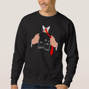 Strg Alt Entf I Computer-Hacker-Code-Hacking-Es Pr Sweatshirt