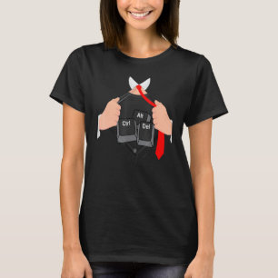 Strg Alt Entf I Computer-Hacker-Code-Hacking-Es Pr T-Shirt