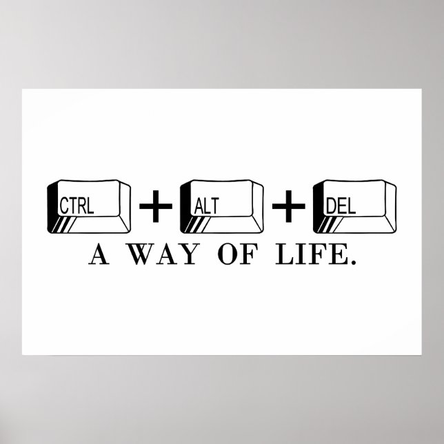 STRG+ALT+ENTF POSTER (Vorne)