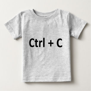 Strg C Strg V Copy Paste Twins Baby T-shirt