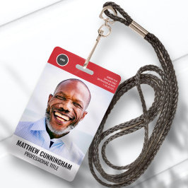 Strichcode des modernen Round-Logos für Mitarbeite Ausweis