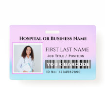 Strichcode Foto Krankenpflege Ärztin Gesundheitsfü