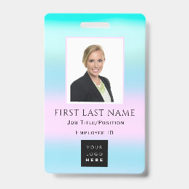 Strichcode Foto Name IDCard NURSE Gesundheitsmediz Ausweis