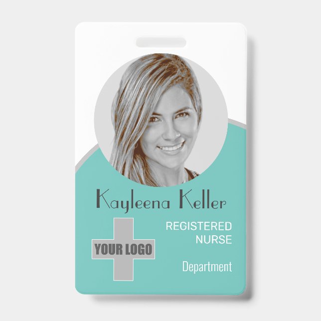 Strichcode für das Logo "Aquamarin Green Nurse Cir Ausweis (Vorderseite)