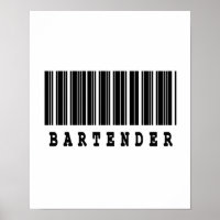 Strichcodeentwurf für Barkeeper