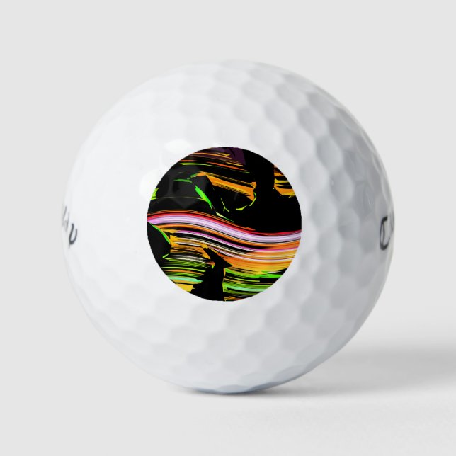 Striche Golfball (Vorderseite)