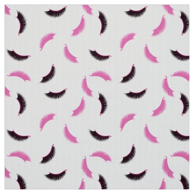 Striche mit rosa Glitzer Stoff (Muster)