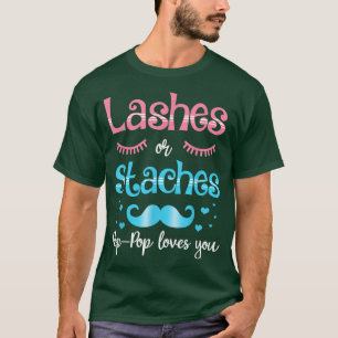 Striche oder Stacheln Pop Pop Lieben Sie Geschlech T-Shirt
