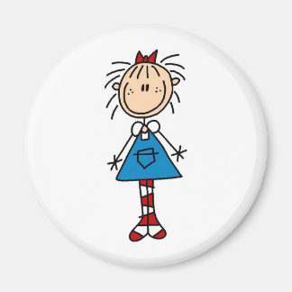 Strichmännchen Annie Magnet