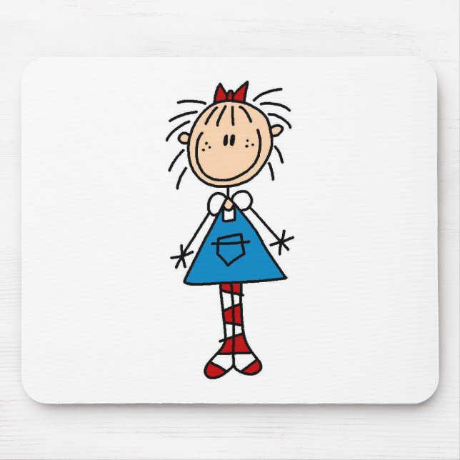 Strichmännchen Annie Mousepad (Vorne)