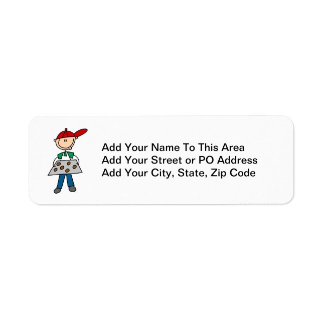 Strichmännchen Backkost (Vorne)