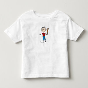 Strichmännchen Baseball Shirt