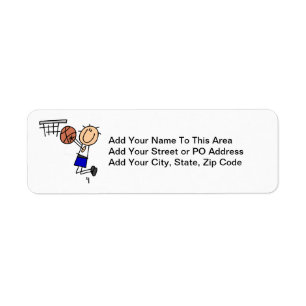 Strichmännchen-Basketball-Wanne T-shirs und