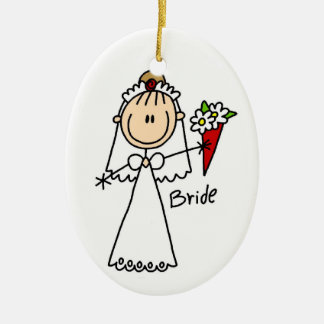 Strichmännchen Bridge T Shirts und Geschenke Keramikornament