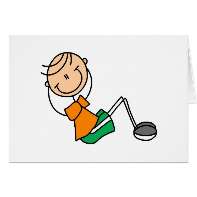 Strichmännchen, das T - Shirts und Geschenke (Vorderseite (Horizontal))