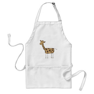 Strichmännchen-Giraffen-T-Shirts und Geschenke Schürze