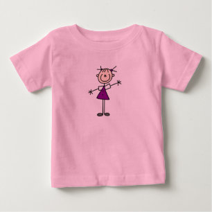 Strichmännchen Girl Shirt