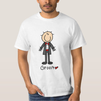 Strichmännchen Groom T - Shirt und Geschenke