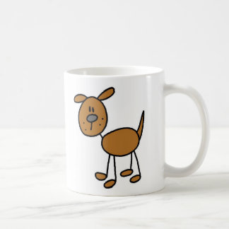 Strichmännchen-HundeTasse Tasse