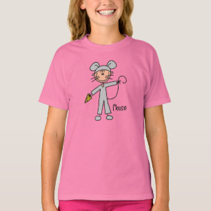 Strichmännchen im MäuseAnzugs-Shirt T-Shirt