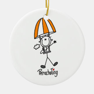 Strichmännchen Keramikornament