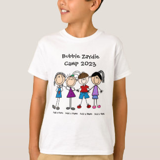 Strichmännchen Kids Family T - Shirt