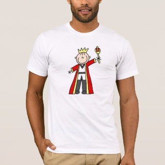 Strichmännchen-König T-Shirt