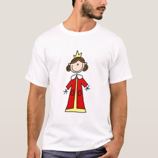 Strichmännchen-Königin-T-Shirts und Geschenke T-Shirt