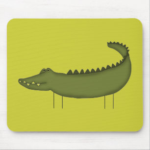 Strichmännchen Krokodil T-Shirts und Geschenke Mousepad