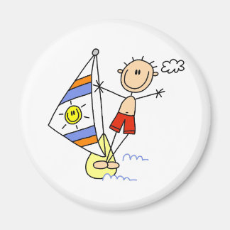 Strichmännchen Parasailing-Magnete Magnet