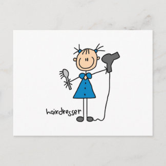 Strichmännchen Postkarte