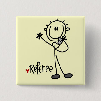 Strichmännchen-Referent-T-Shirts und Geschenke Button