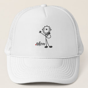 Strichmännchen-Referent-T-Shirts und Geschenke Truckerkappe
