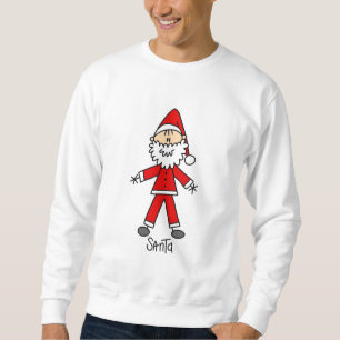 Strichmännchen Santa Claus Tshirts und Geschenke