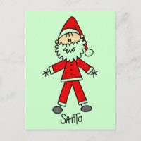 Strichmännchen Santa Claus Tshirts und Geschenke