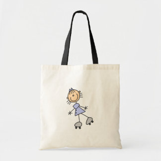Strichmännchen-Skater-Tasche Tragetasche