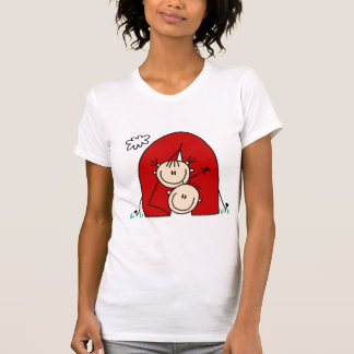 Strichmännchen Tenting T-Shirts und Geschenke