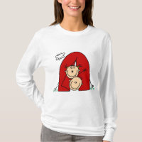 Strichmännchen Tenting T-Shirts und Geschenke