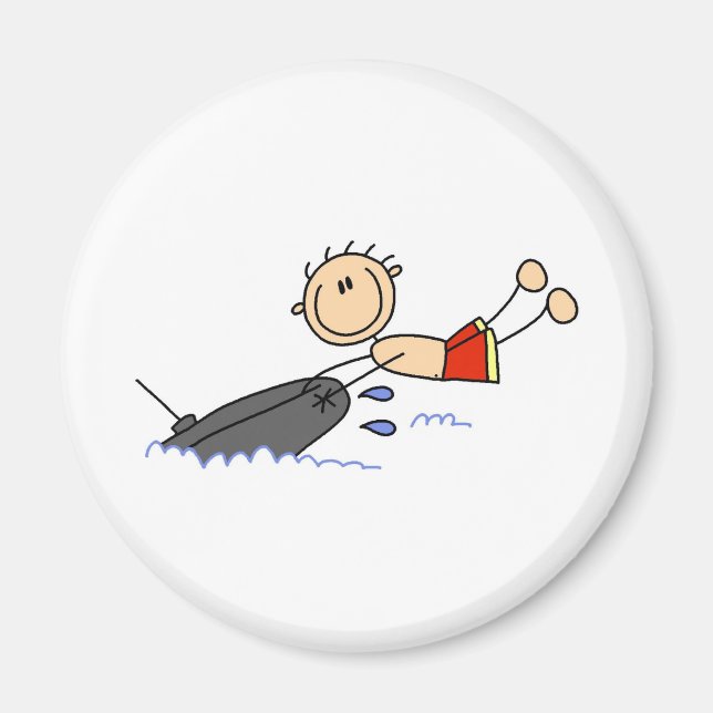 Strichmännchen-Tubing-Magnete Magnet (Vorne)