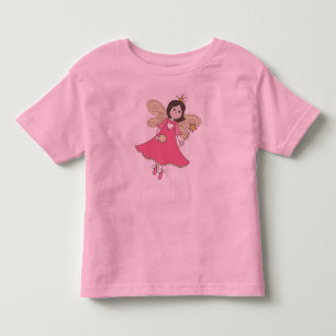 Strichmännchen-Zahnfee Kleinkind T-shirt