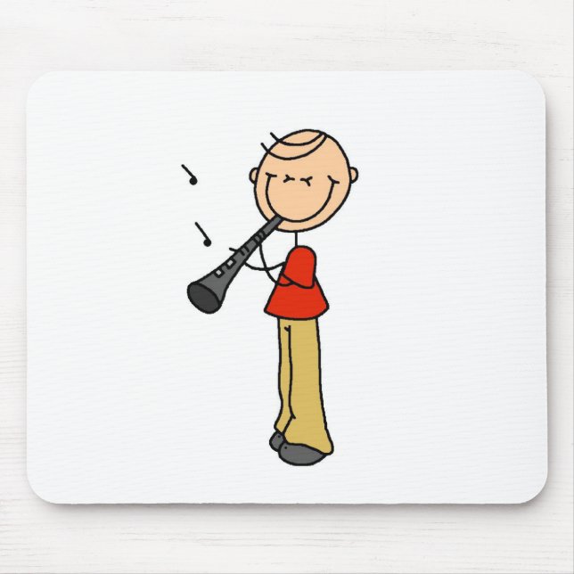 StrichmännchenClarinet Mousepad (Vorne)