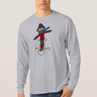Strichmännchensnowboard-T - Shirt